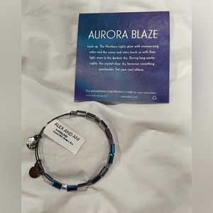 Alex and Ani // Aurora Blaze Beaded Bracelet